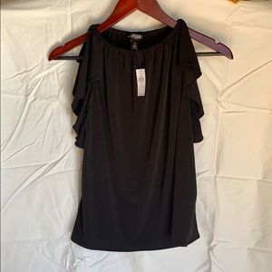 Banana Republic Flutter-Sleeve Blouse